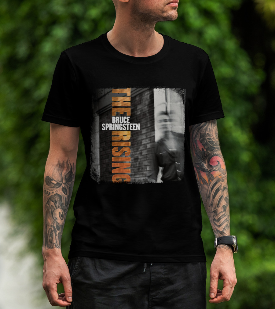 Bruce Springsteen The Rising Album Cover Art T-Shirt