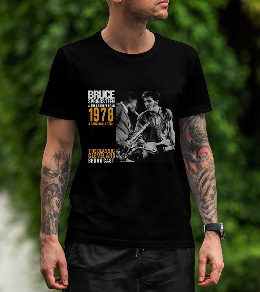 Bruce Springsteen & The E Street Band 1978 Agora Ballroom The Classic Cleveland Broadcast T-Shirt