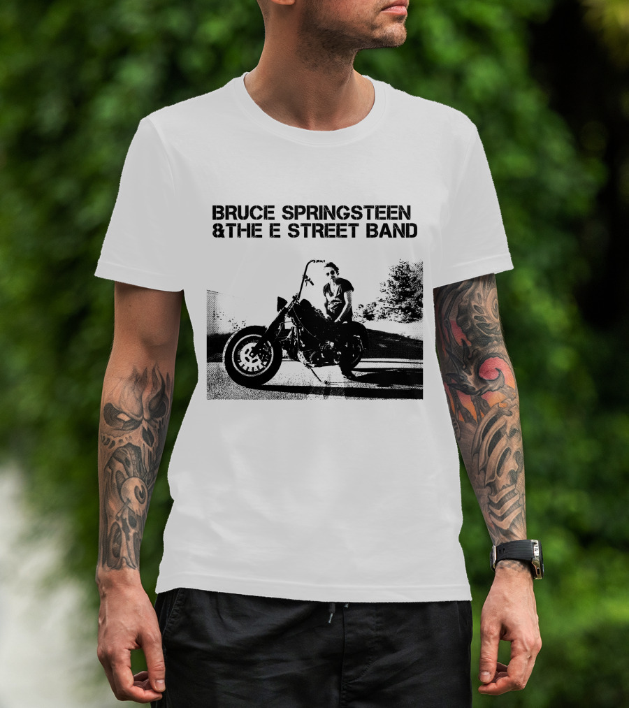 Bruce Springsteen & The E Street Band Motorcycle T-Shirt