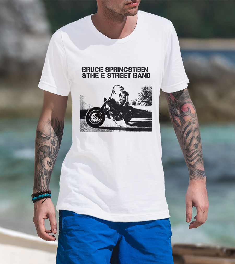 Bruce Springsteen & The E Street Band Motorcycle T-Shirt