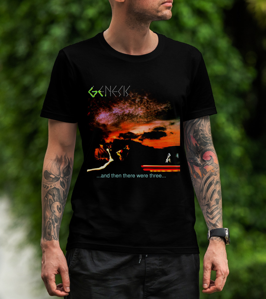 Genesis And Then There Were Three Album Cover Art T-Shirt