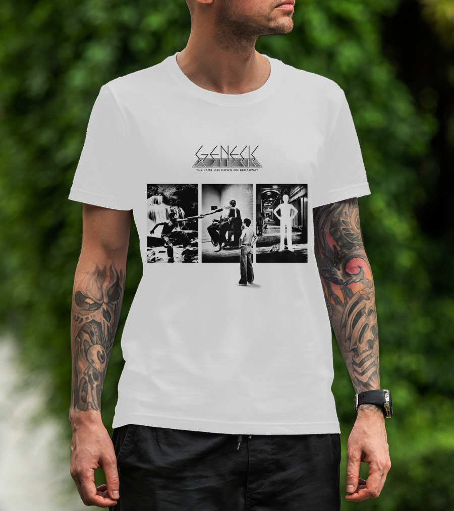 Genesis The Lamb Lies Down On Broadway Album Cover Art T-Shirt