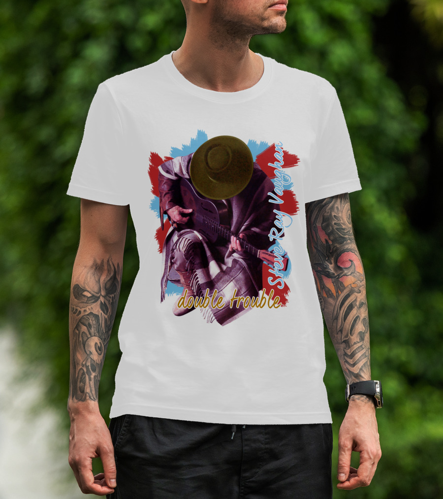 Steve Ray Vaughan Double Trouble T-Shirt
