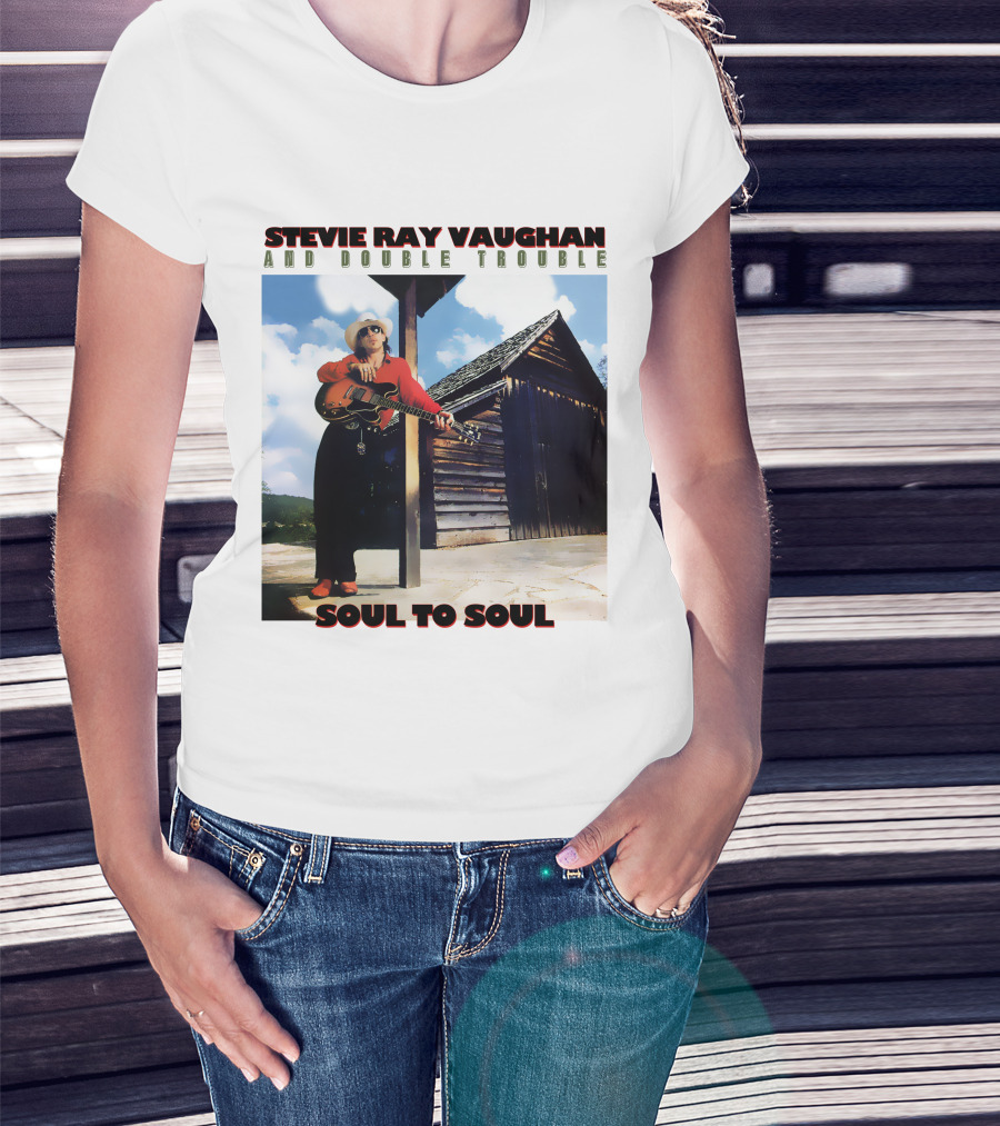 Stevie Ray Vaughan And Double Trouble Soul To Soul T-Shirt