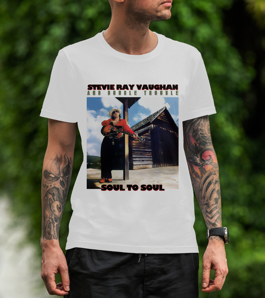 Stevie Ray Vaughan And Double Trouble Soul To Soul T-Shirt