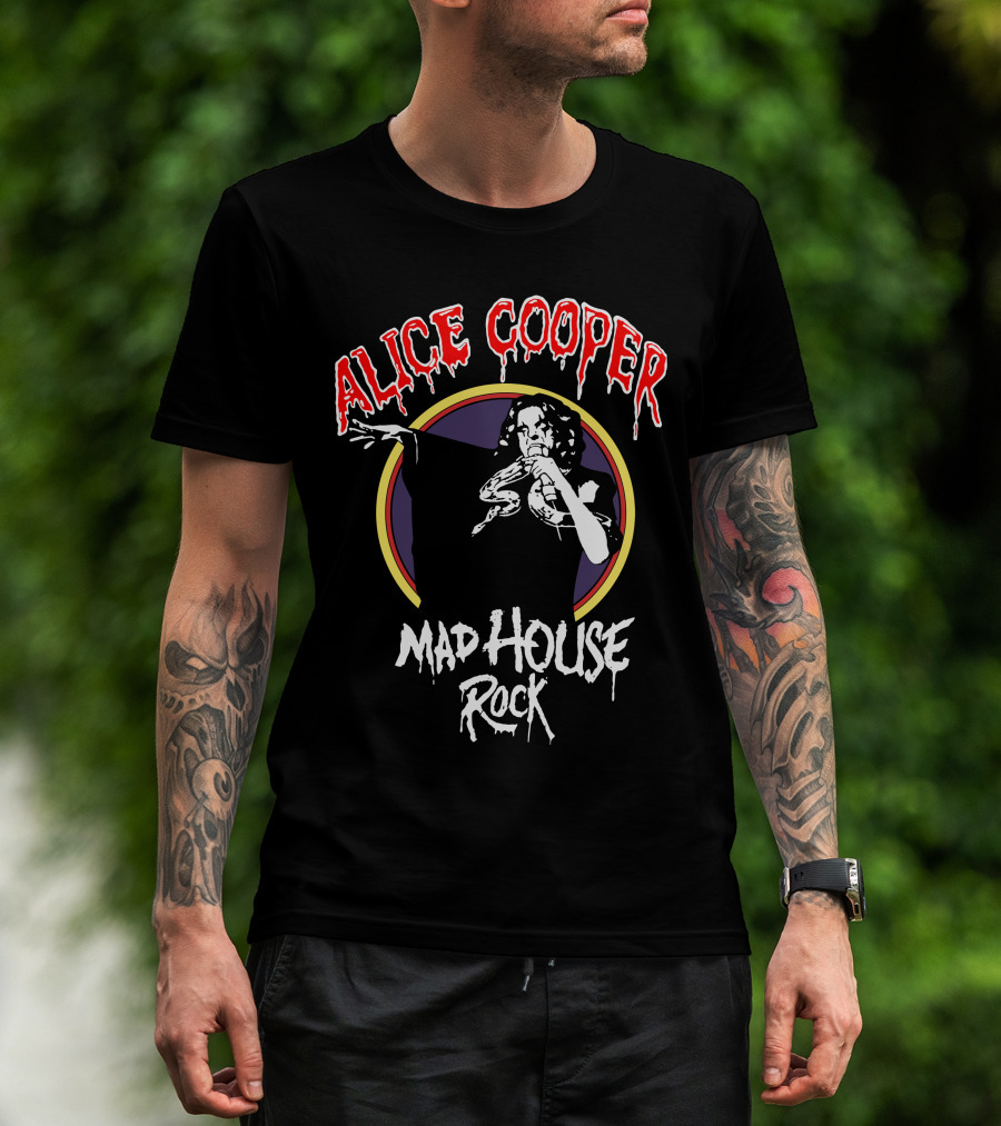 Alice Cooper Mad House Rock T-Shirt