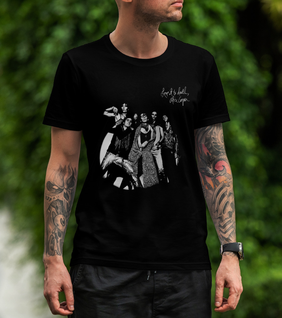 Love It To Death Alice Cooper Alcp T-Shirt