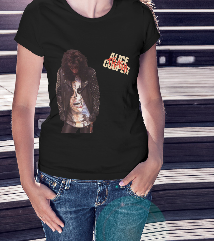 Alice Cooper Trash Vintage Rock Fashion T-Shirt