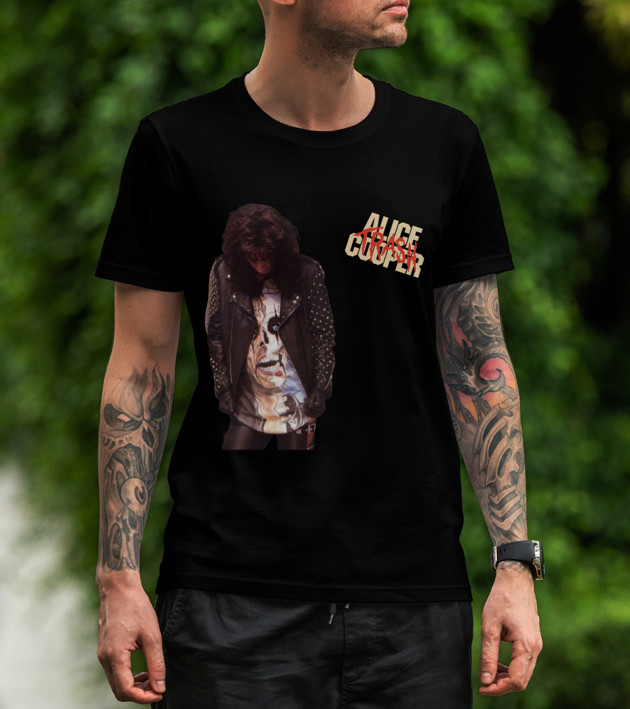 Alice Cooper Trash Vintage Rock Fashion T-Shirt
