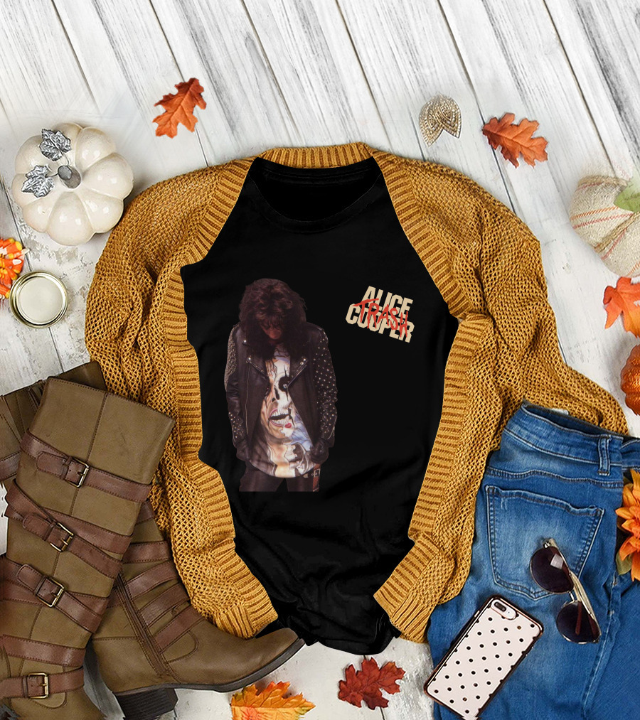 Alice Cooper Trash Vintage Rock Fashion T-Shirt