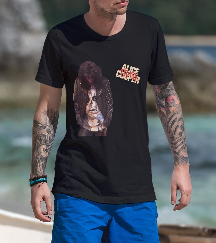 Alice Cooper Trash Vintage Rock Fashion T-Shirt