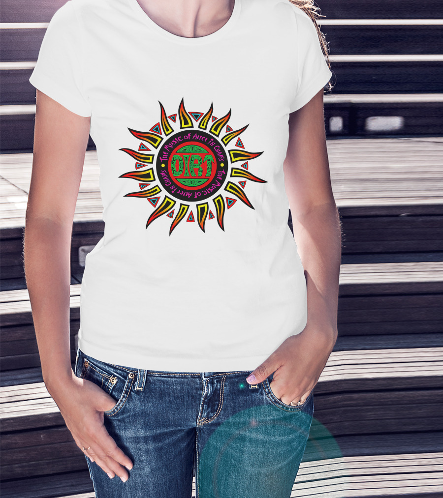 The Music Of Alice In Chains Aic Sunburst T-Shirt