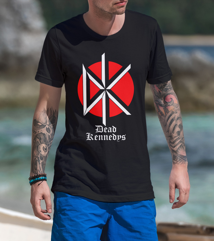 Dead Kennedys Dk Logo Red Circle T-Shirt