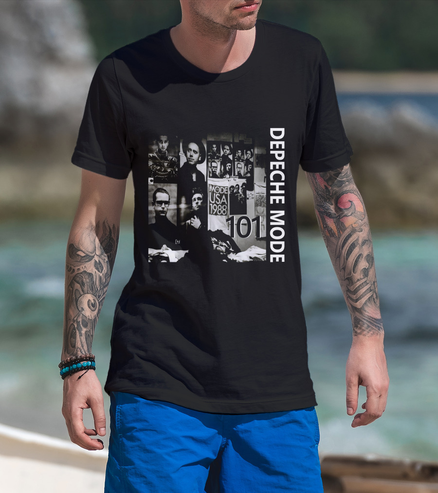 Depeche Mode 101 Mode Usa 1988 Collection T-Shirt