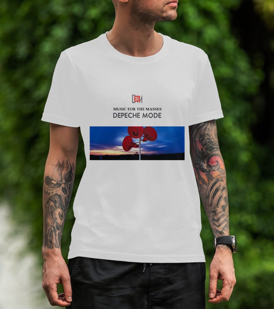 Music For The Masses Depeche Mode Dpm T-Shirt