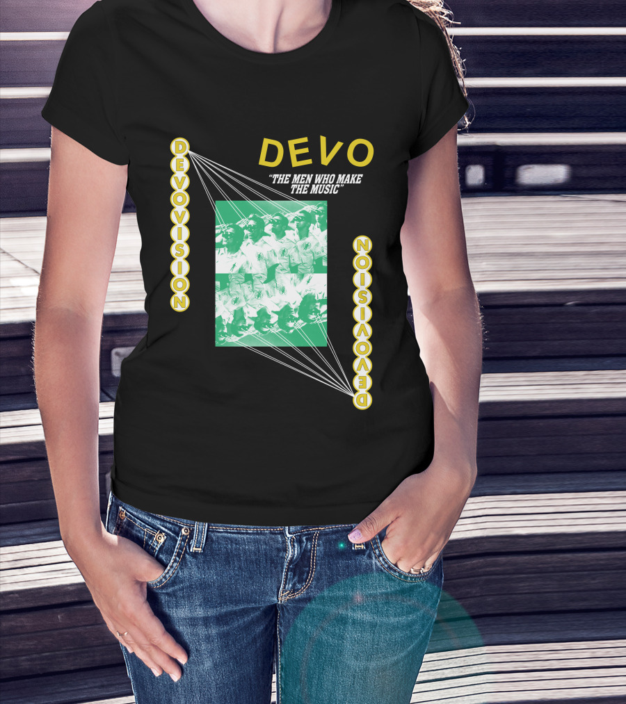 Devo The Men Who Make The Music Devovision T-Shirt