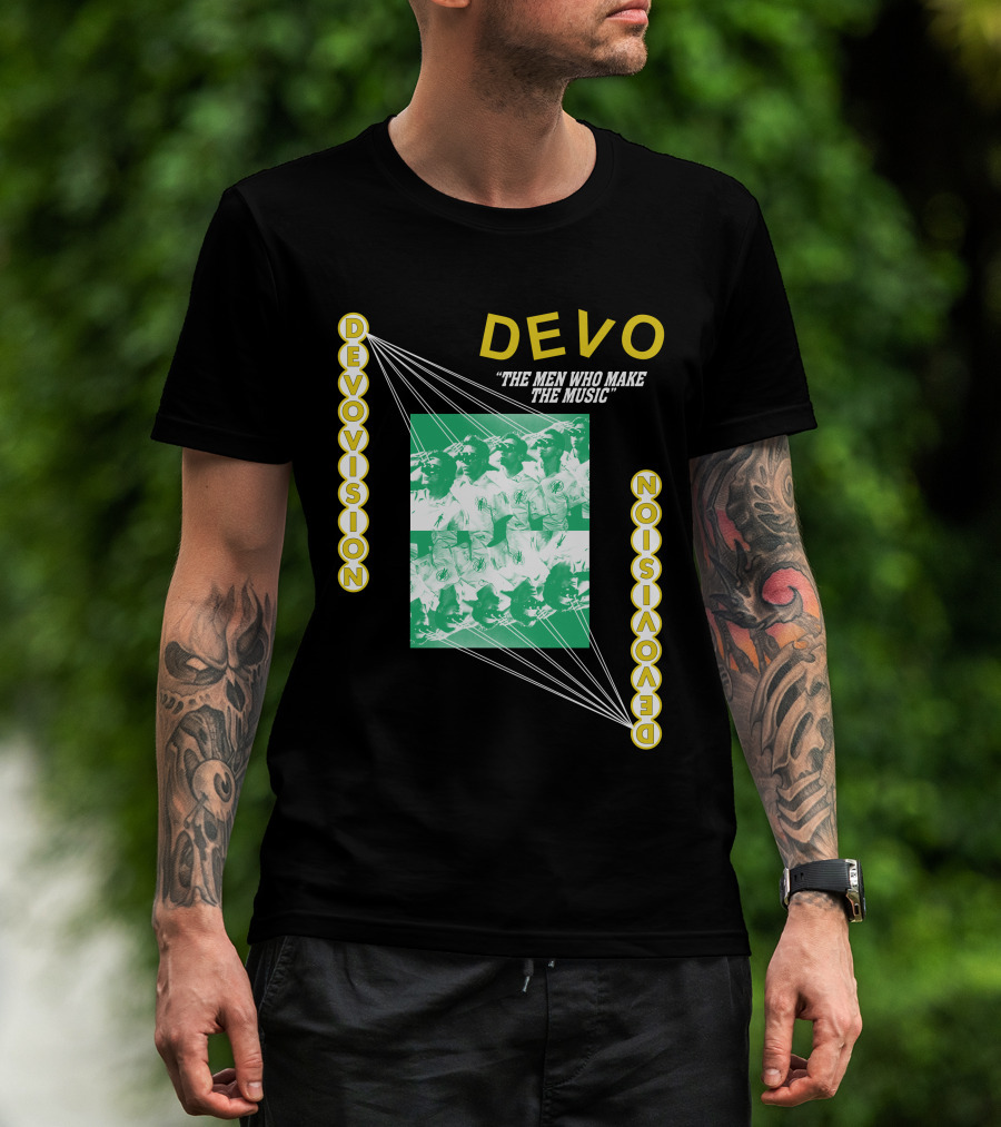 Devo The Men Who Make The Music Devovision T-Shirt