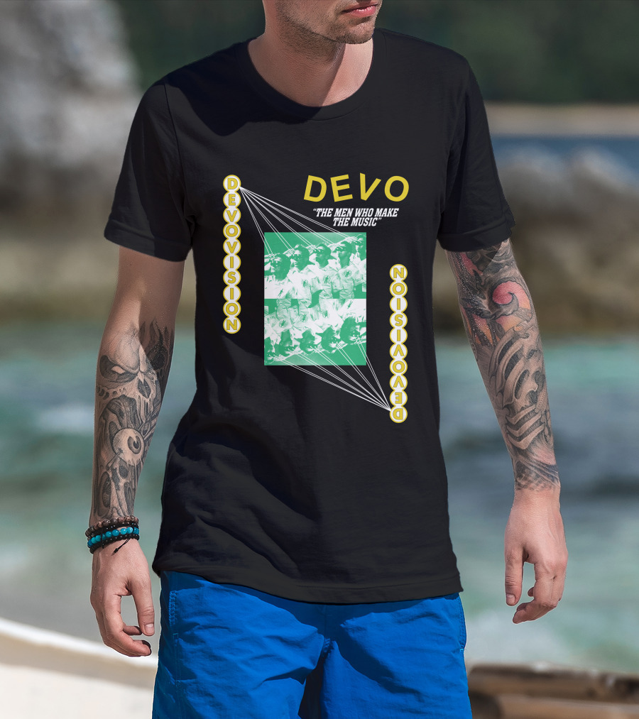 Devo The Men Who Make The Music Devovision T-Shirt