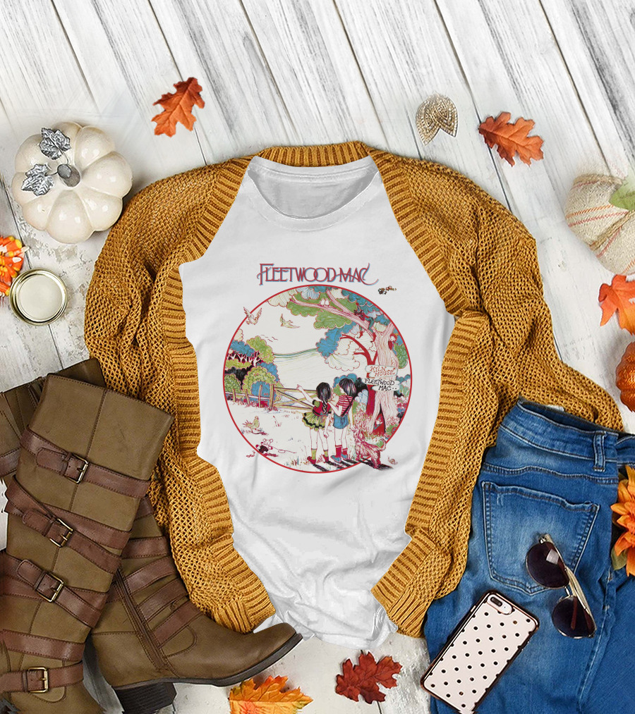 Fleetwood Mac Style Child Of The Moon Vintage Album Artwork T-Shirt