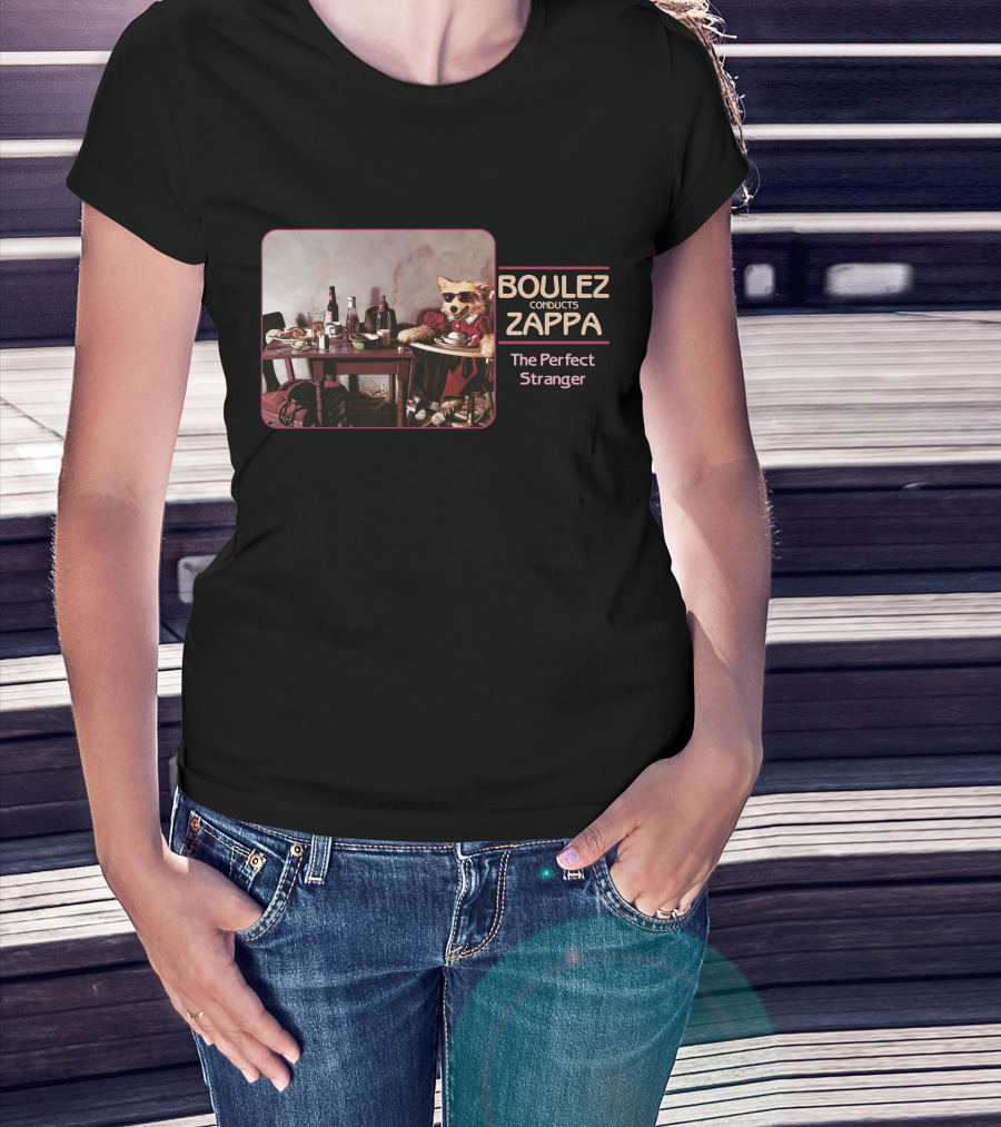 Boulez Conducts Zappa The Perfect Stranger T-Shirt