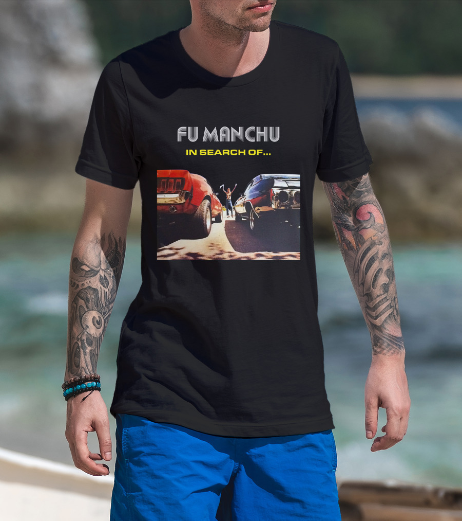 Fu Manchu In Search Of... Car Scene T-Shirt