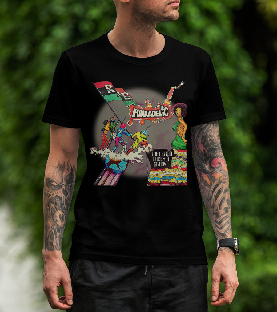 Funkadelic One Nation Under A Groove R&B Vibrant T-Shirt