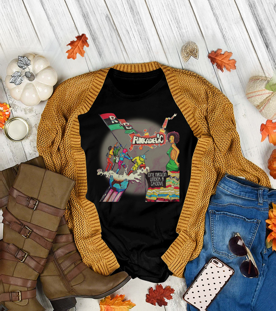 Funkadelic One Nation Under A Groove R&B Vibrant T-Shirt