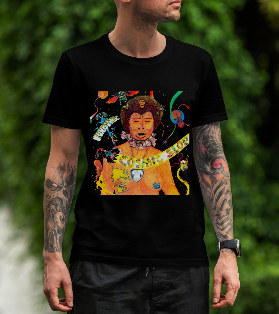Funkadelic Cosmic Slop Album Cover Art T-Shirt