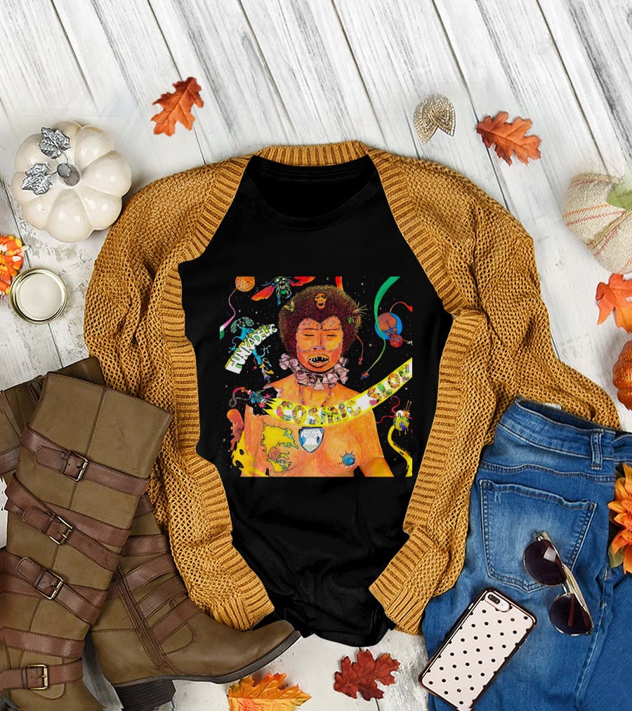 Funkadelic Cosmic Slop Album Cover Art T-Shirt
