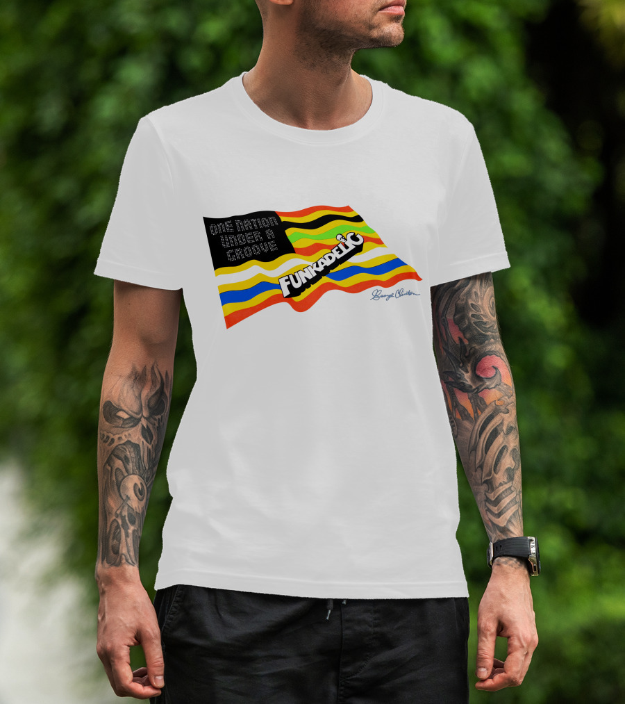 One Nation Under A Groove Funkadelic George Clinton T-Shirt