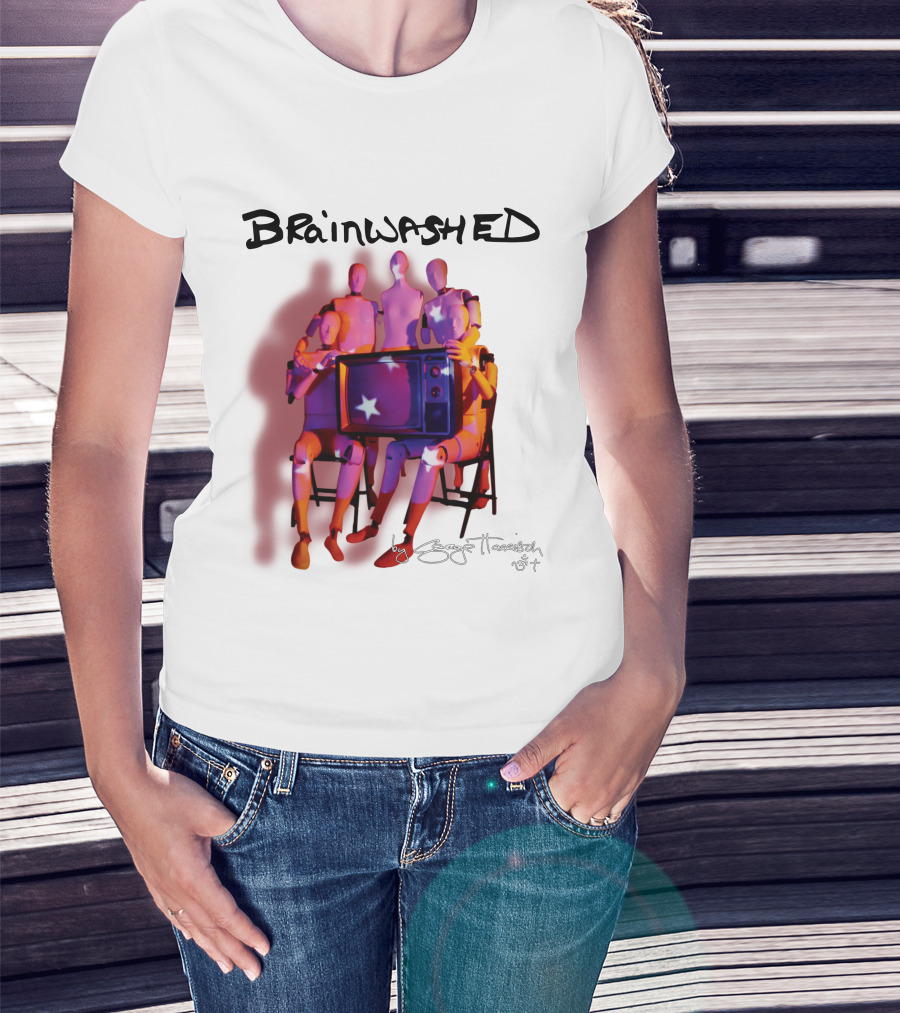 Brainwashed By George Harrison 2004 Mannequins With Television Star T-Shirt