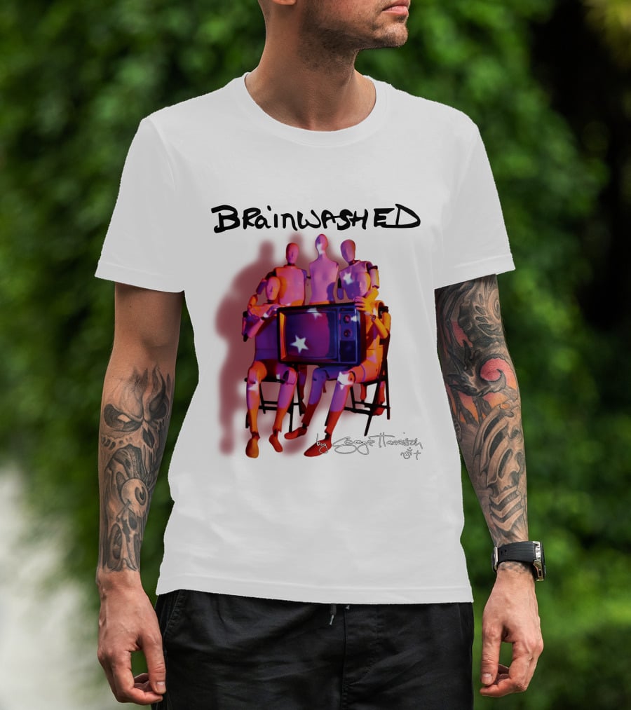 Brainwashed By George Harrison 2004 Mannequins With Television Star T-Shirt