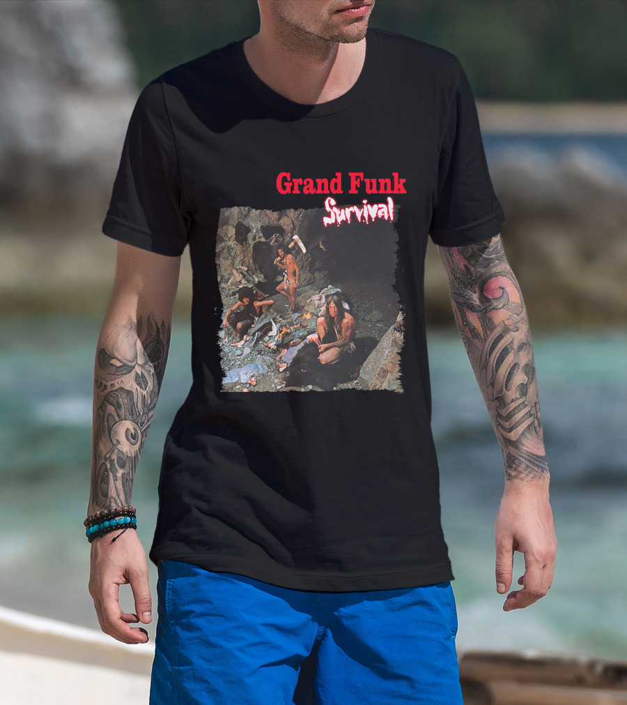 Grand Funk Survival Album Cover Art Gfr1 T-Shirt