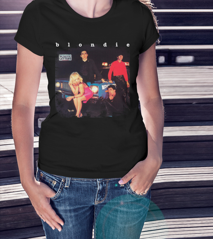 Blondie Plastic Letters T-Shirt