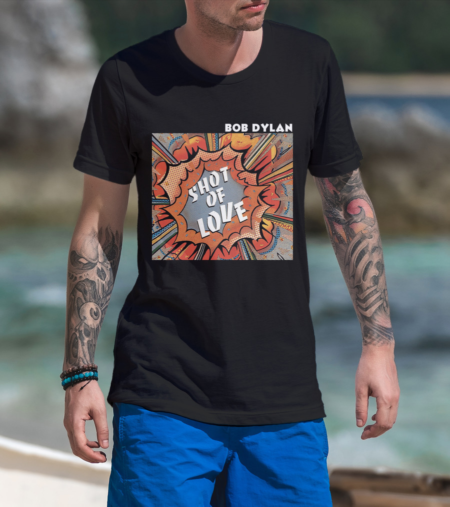 Bob Dylan Shot Of Love T-Shirt