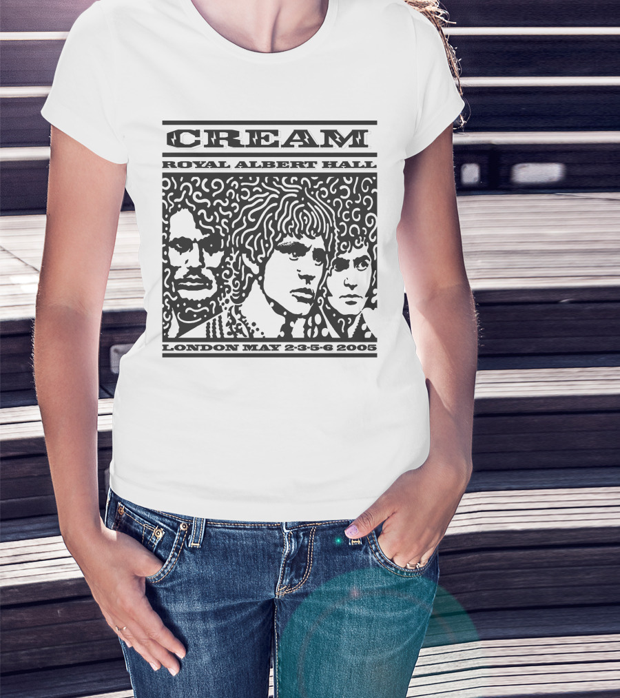 Cream Royal Albert Hall London May 2-3-5-6 2005 T-Shirt
