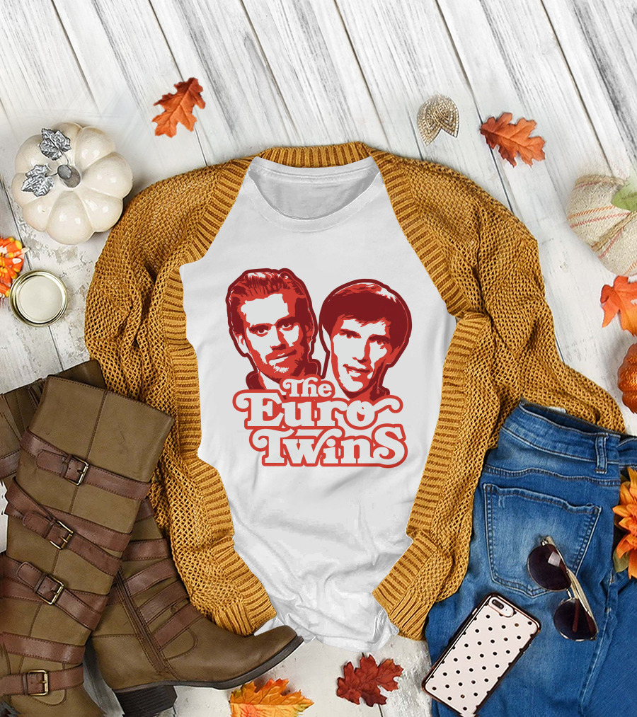 The Euro Twins Detroit Red Wings T-Shirt
