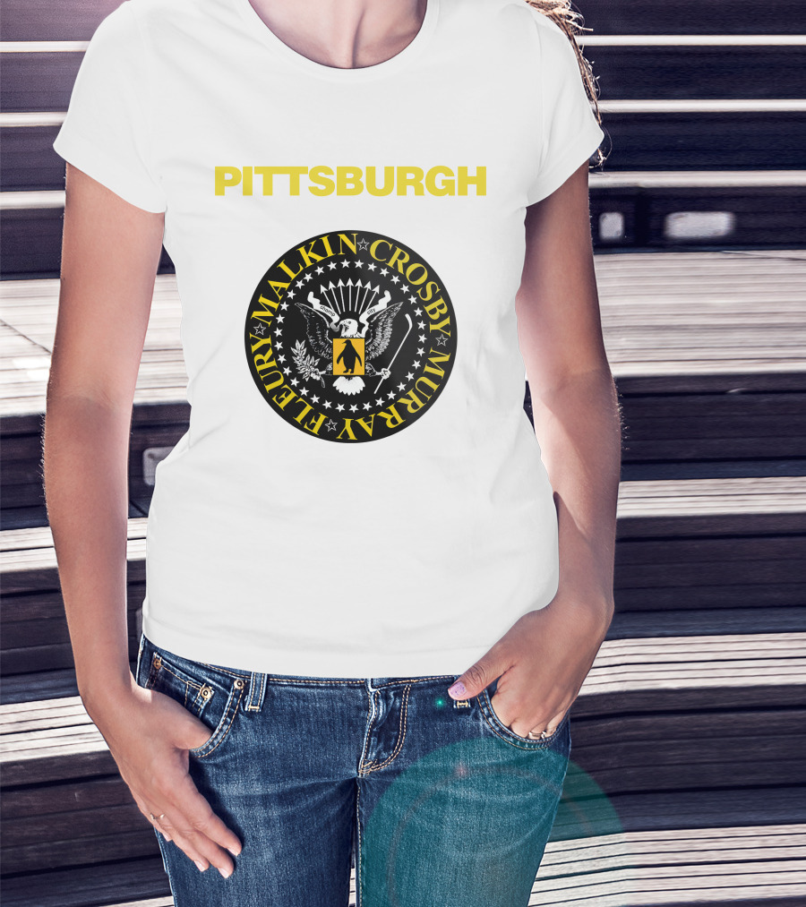 Pittsburgh Penguins Malkin Crosby Murray Fleury T-Shirt