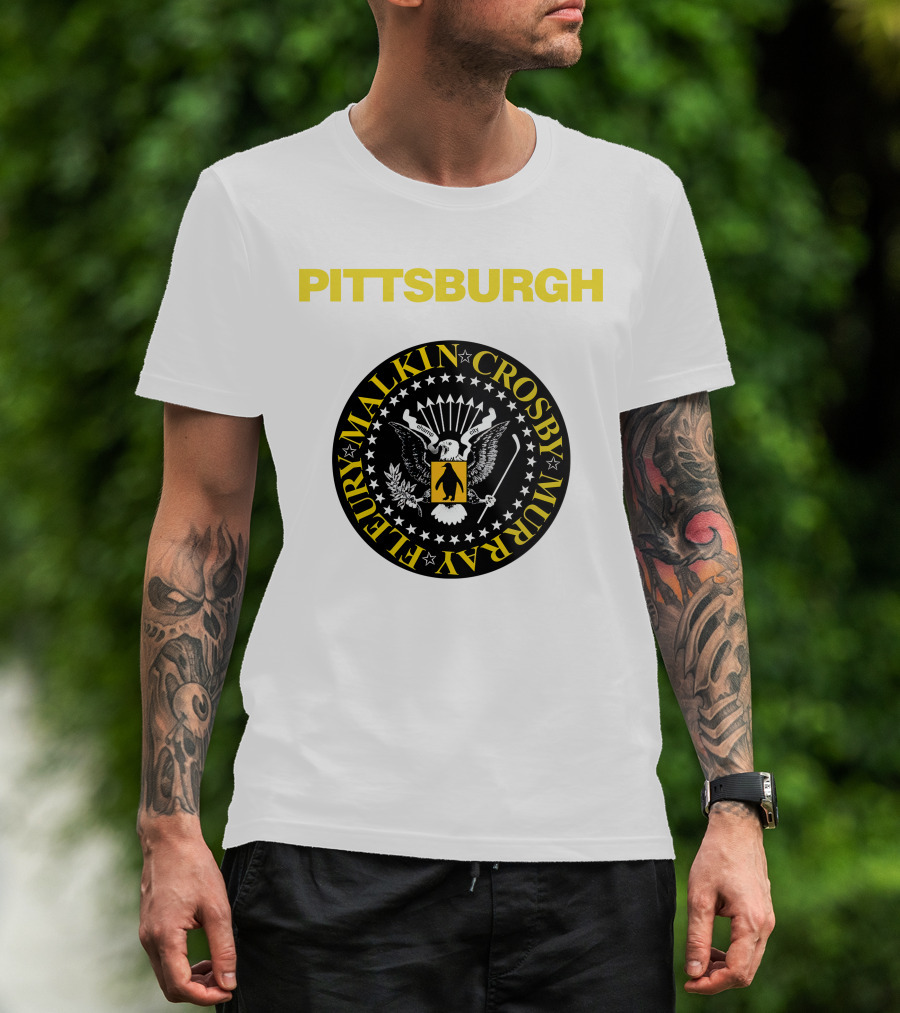 Pittsburgh Penguins Malkin Crosby Murray Fleury T-Shirt