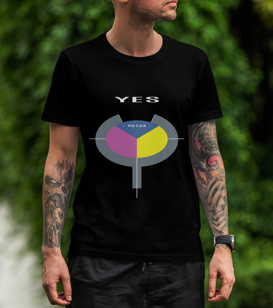 Yes 90125 Album Cover Art T-Shirt