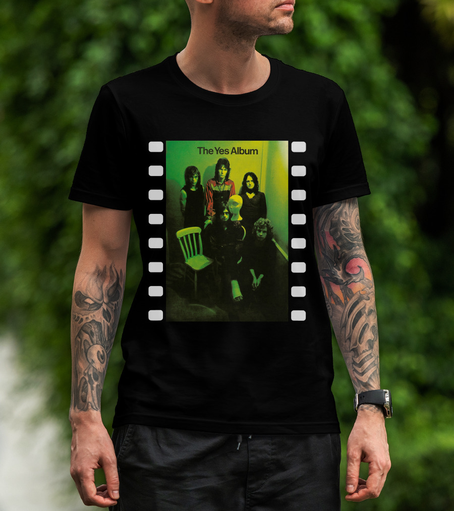 The Yes Album 37 Classic Progressive Rock Music Cover T-Shirt