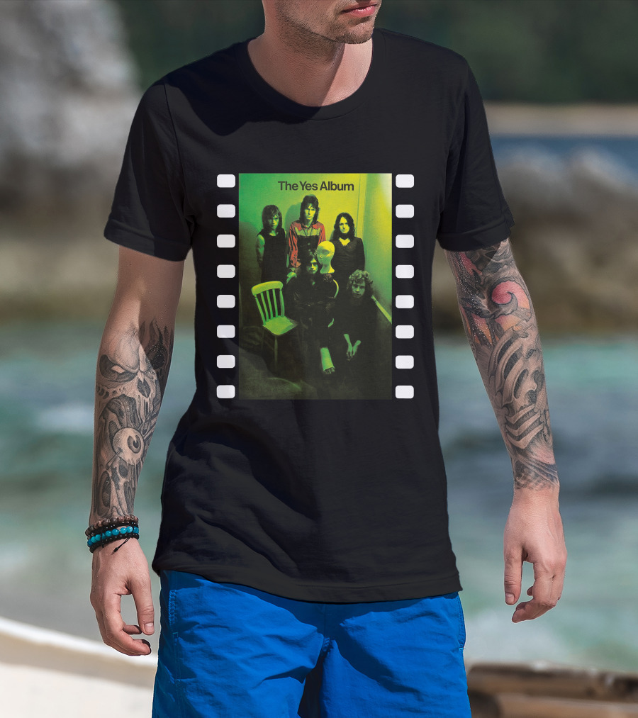 The Yes Album 37 Classic Progressive Rock Music Cover T-Shirt