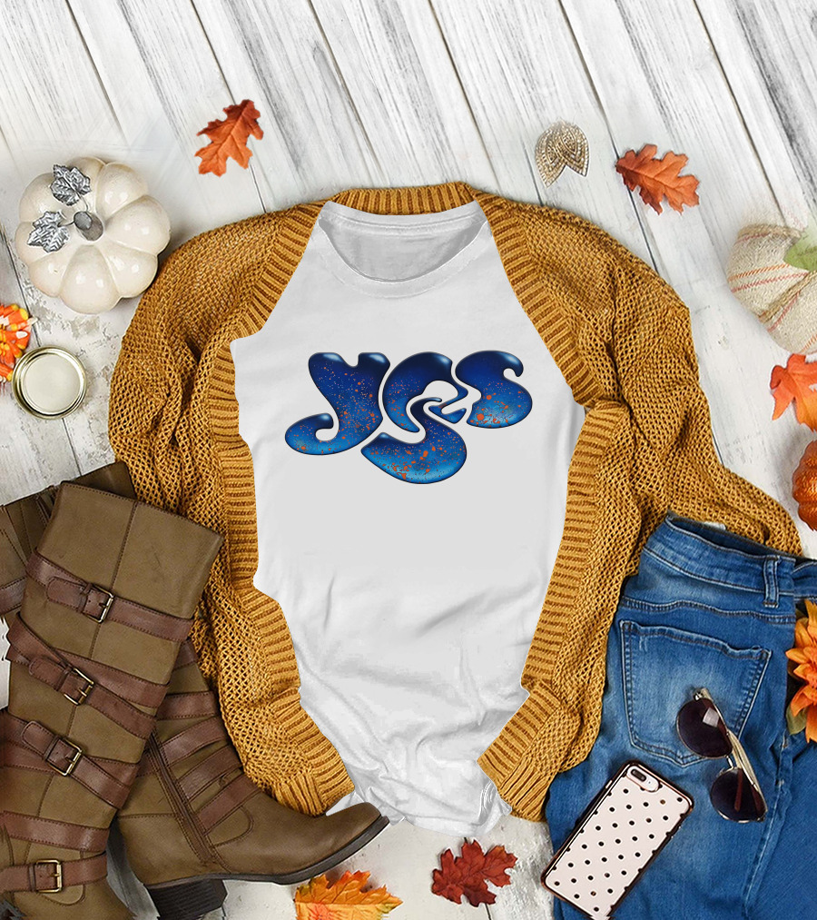 Yes Band Logo Psychedelic T-Shirt