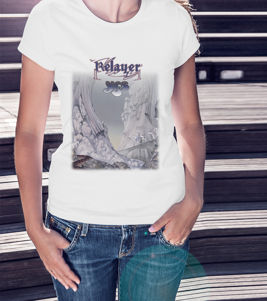 Relayer Yes Album Art Fantasy Landscape T-Shirt