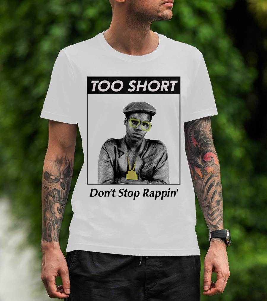 Too Short Don't Stop Rappin' 1980S Hip Hop T-Shirt