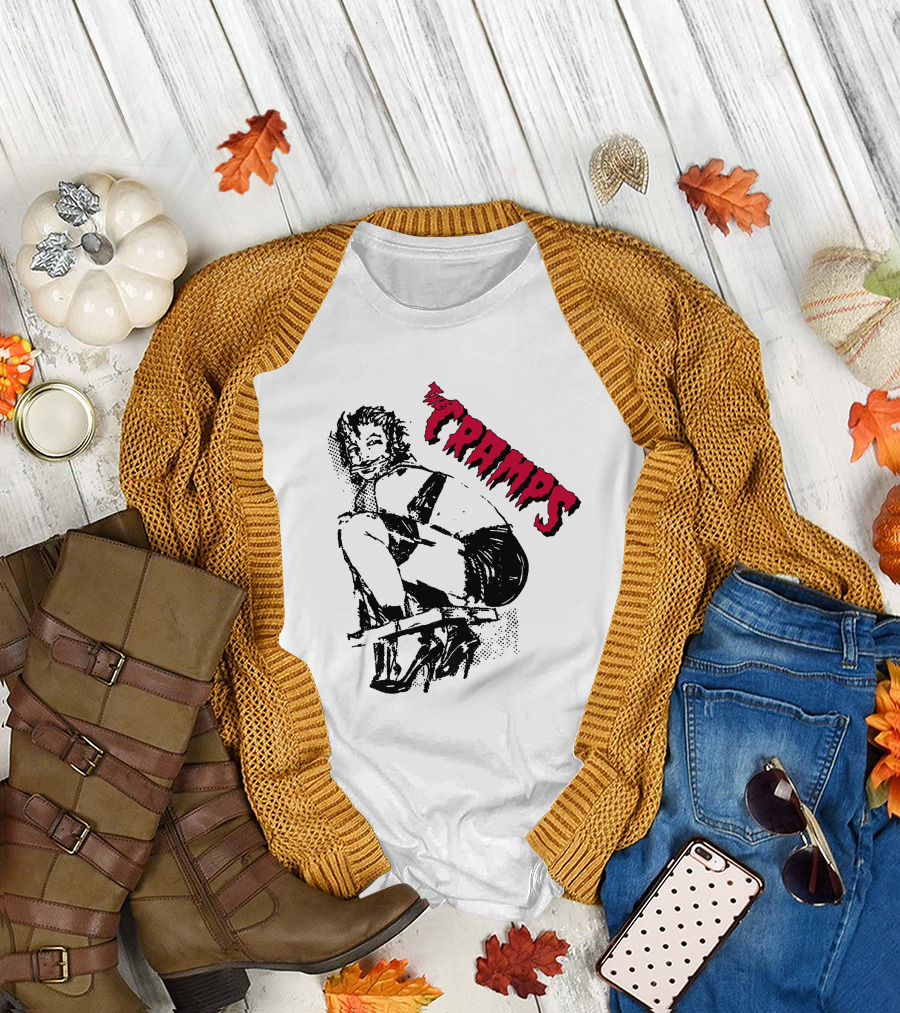 The Cramps Vintage Artwork With Stylish Retro T-Shirt