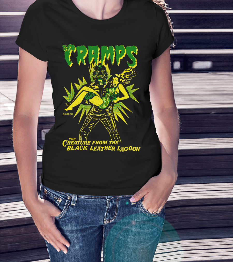 The Cramps Creature From The Black Leather Lagoon T-Shirt