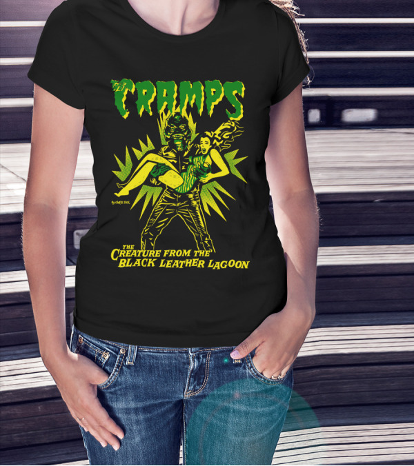 The Cramps Creature From The Black Leather Lagoon T-Shirt