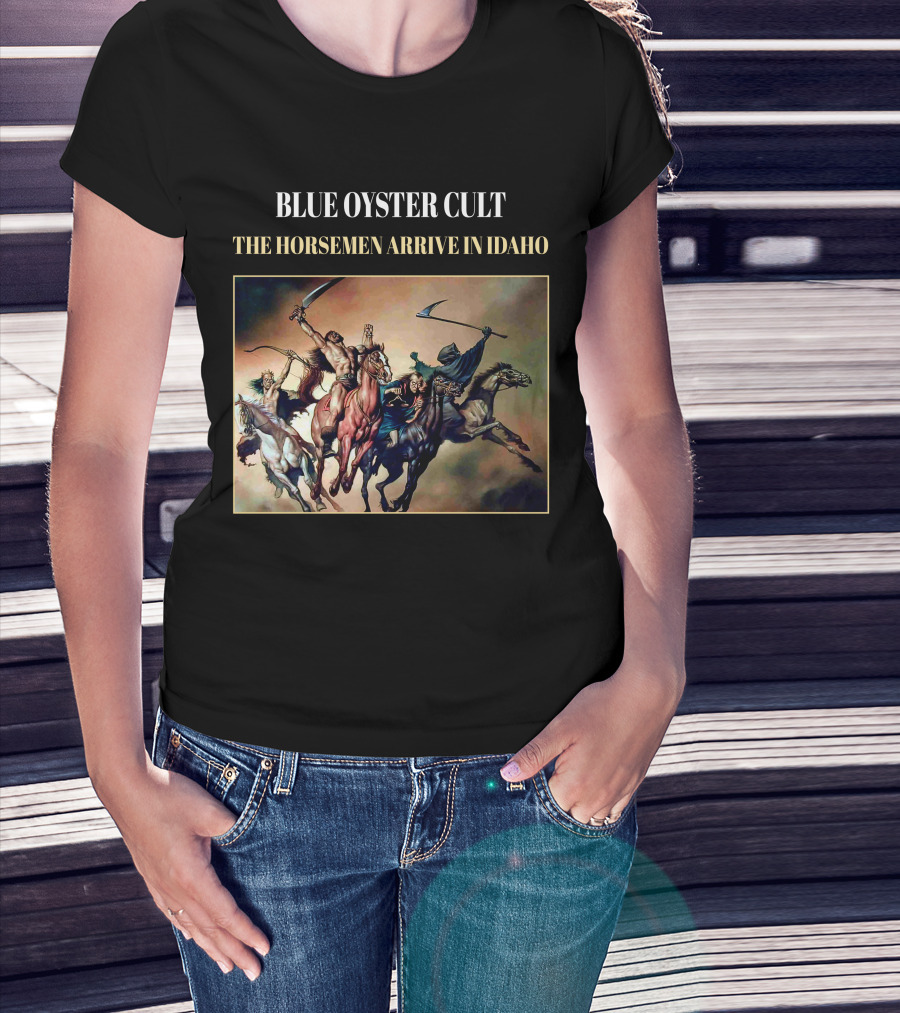 Blue Oyster Cult The Horsemen Arrive In Idaho T-Shirt