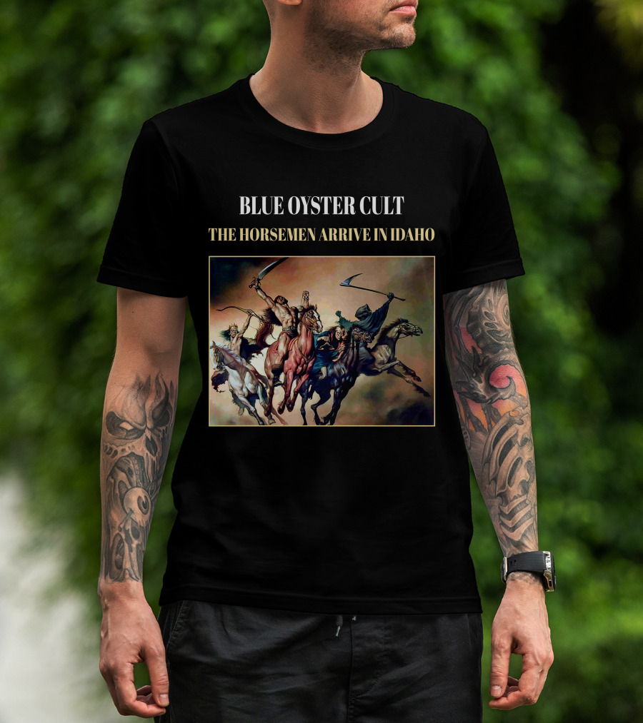 Blue Oyster Cult The Horsemen Arrive In Idaho T-Shirt